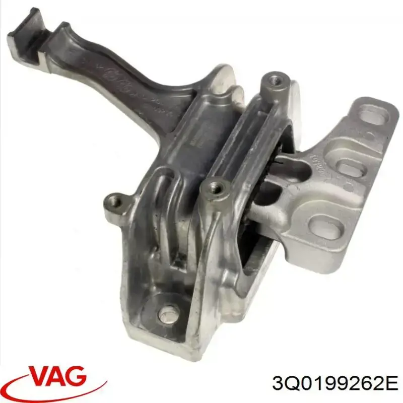 3Q0199262E VAG soporte de motor derecho