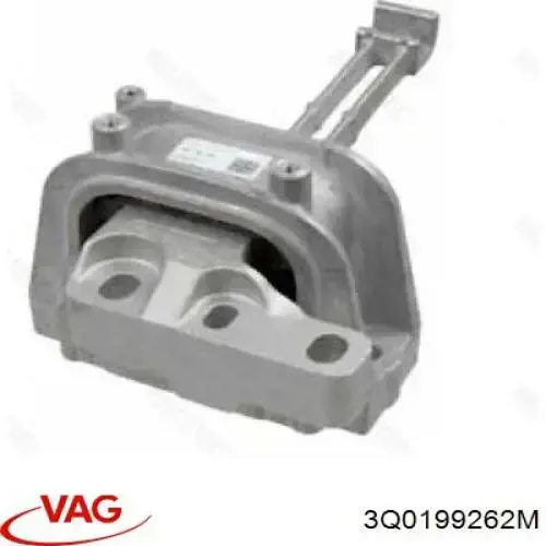 3Q0199262M VAG soporte de motor derecho