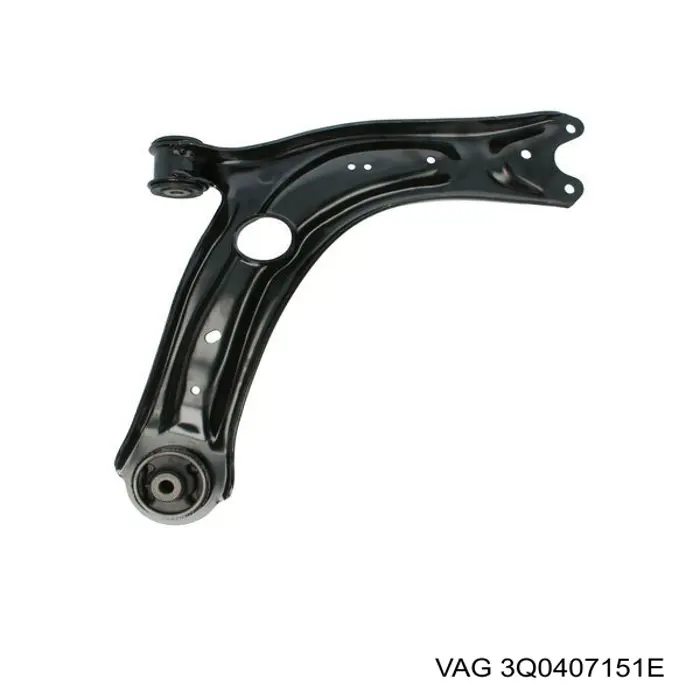 Brazo inferior izquierdo de la suspensión delantera 3Q0407151E VAG