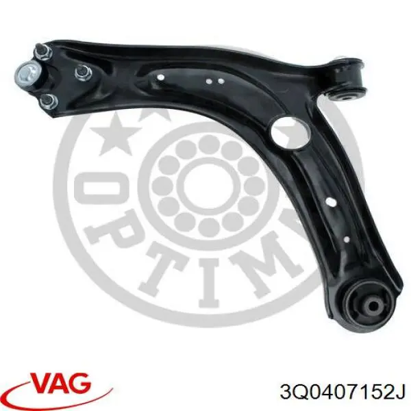3Q0407152F VAG Brazo inferior derecho de la suspensión delantera