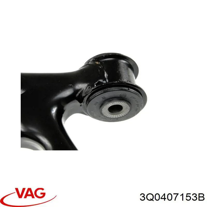 3Q0407153B VAG barra oscilante, suspensión de ruedas delantera, inferior izquierda