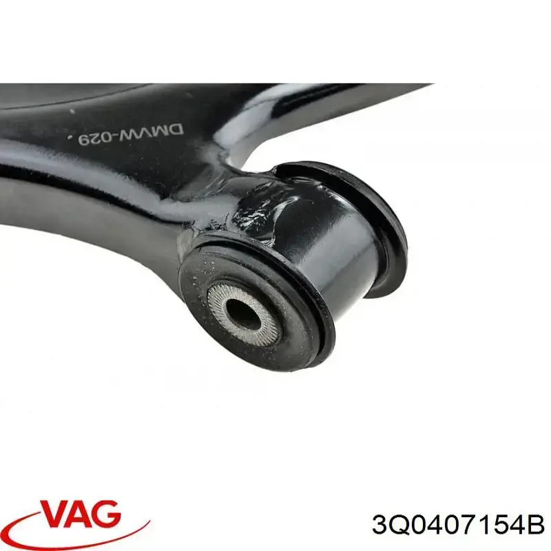 Brazo inferior derecho de la suspensión delantera 3Q0407154B VAG