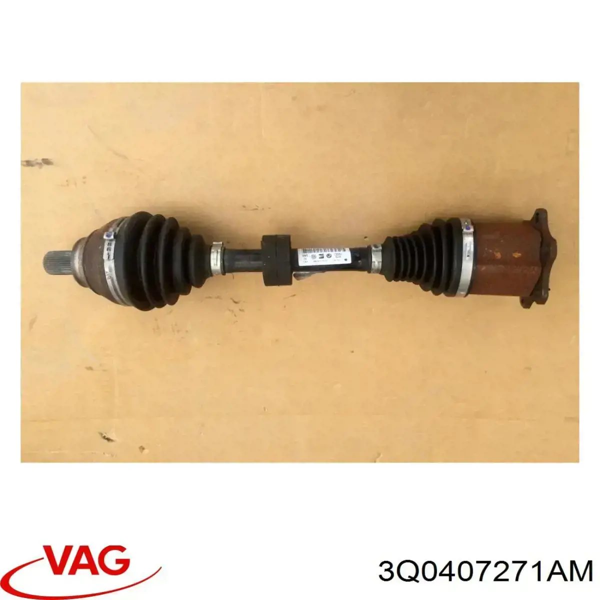 Semieje delantero izquierdo VAG 3Q0407761MX precio, desde 174,24 EUR