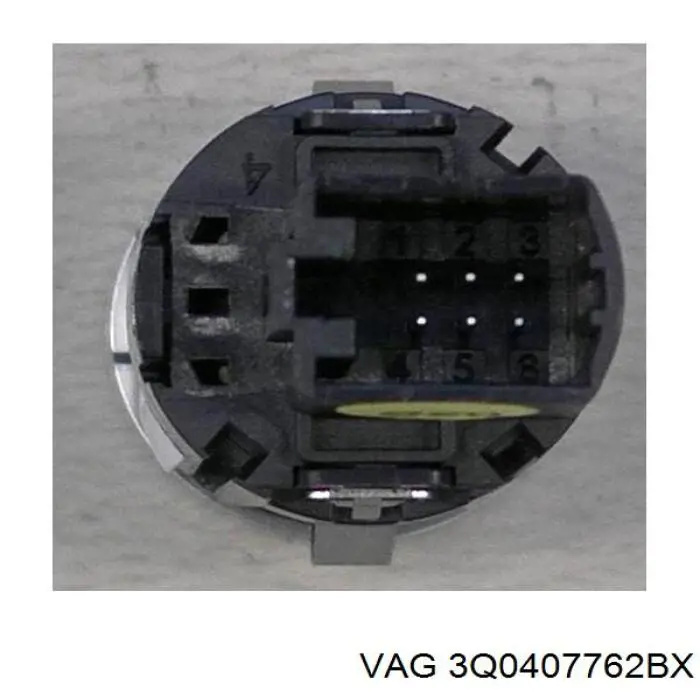 3Q0407762BX VAG Semieje delantero derecho