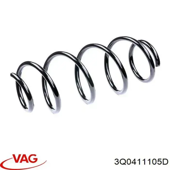 Muelle delantero VAG 3Q0411105D precio, desde 53,18 EUR