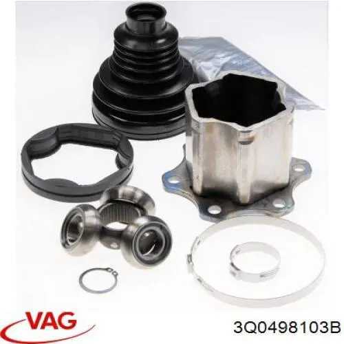 Junta homocinética interna delantera VAG 3Q0498103B precio, desde 87,70 EUR
