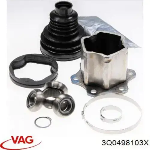 Junta homocinética interna delantera VAG 3Q0498103X precio, desde 41,99 EUR