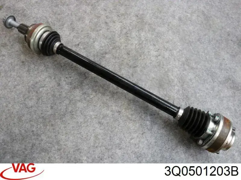 Semieje trasero izquierdo VAG 3Q0501203B precio, desde 119,06 EUR