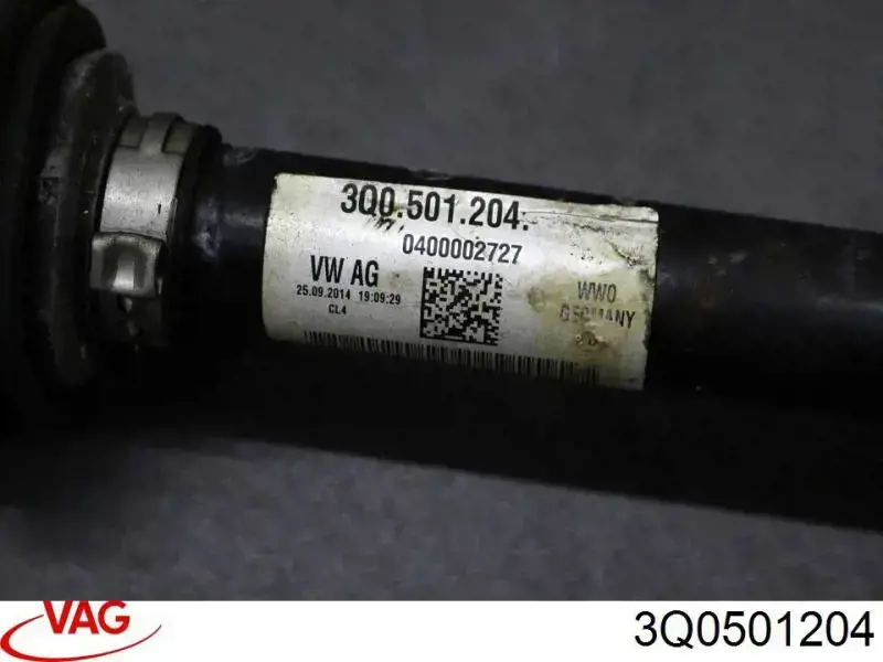 Semieje trasero derecho VAG 5Q0501204C precio, desde 119,06 EUR