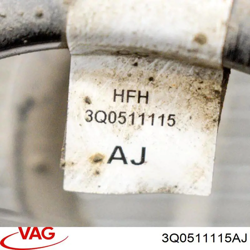 3Q0511115AJ VAG Muelle trasero