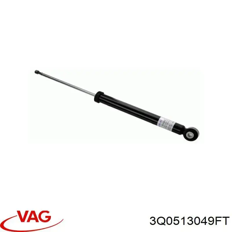 Amortiguador trasero 3Q0513049FT VAG