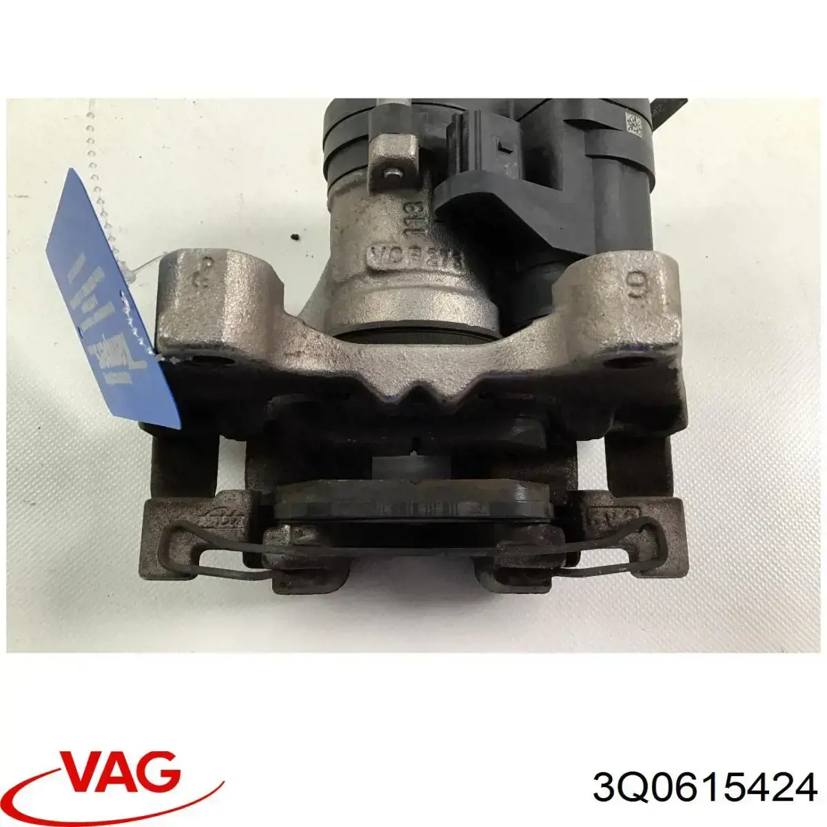3Q0615424 VAG Pinza de freno trasera derecha