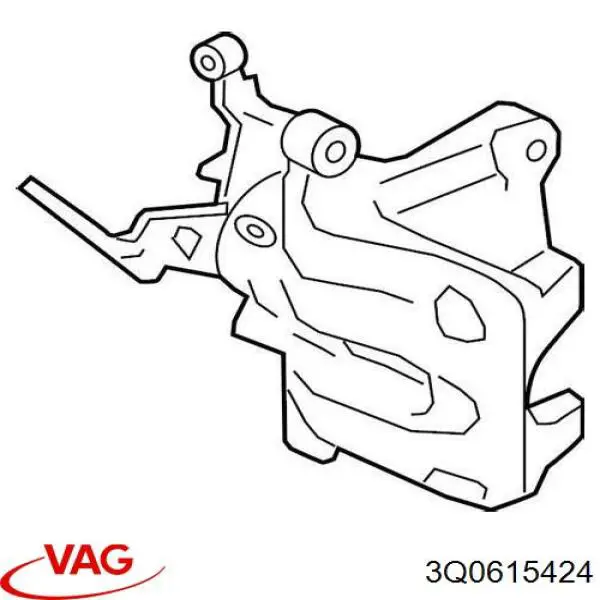 Pinza de freno trasera derecha VAG 3Q0615424