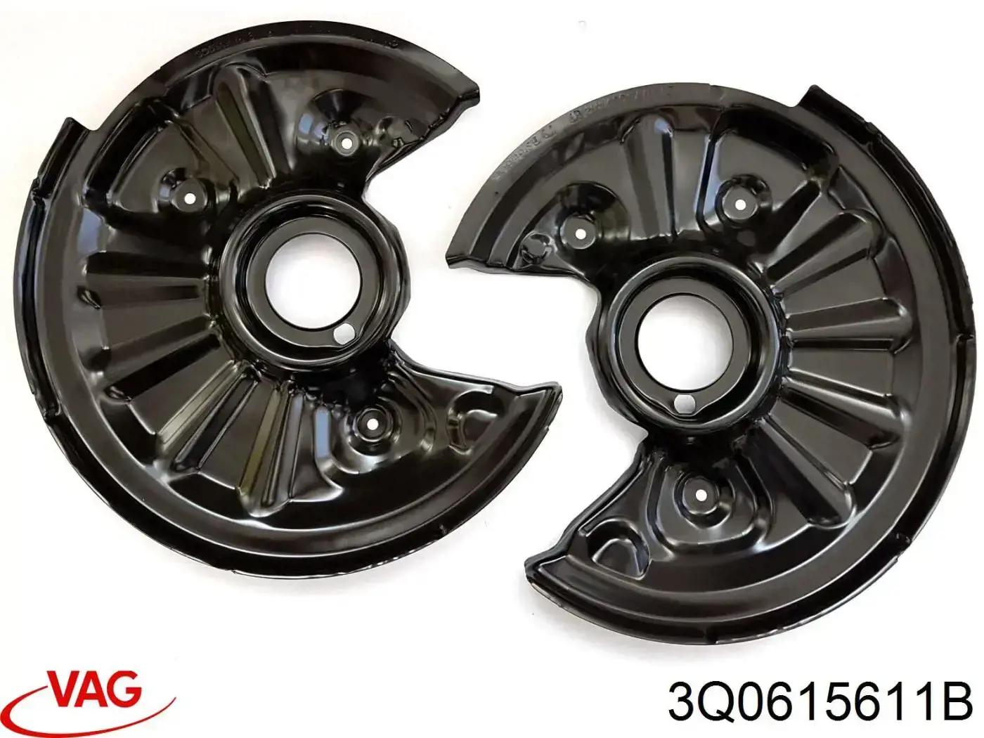 Protector de disco de freno trasero izquierdo VAG 3Q0615611A precio, desde 30,62 EUR