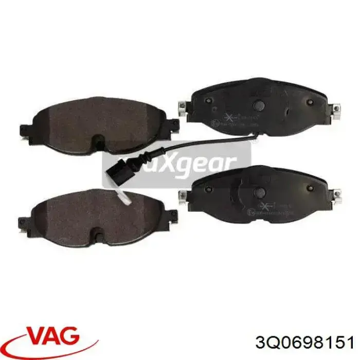 Pastillas freno delanteras VAG 3Q0698151 precio, desde 36,35 EUR