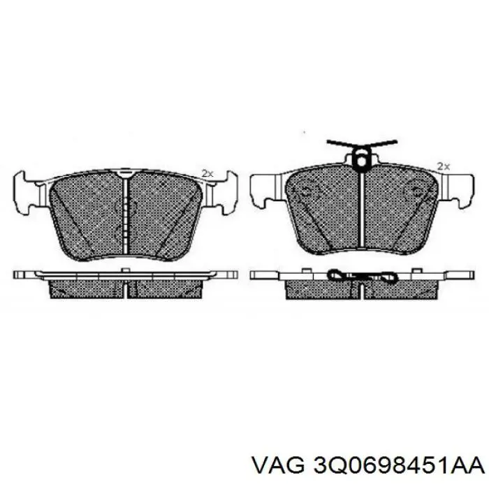 3Q0698451AA VAG