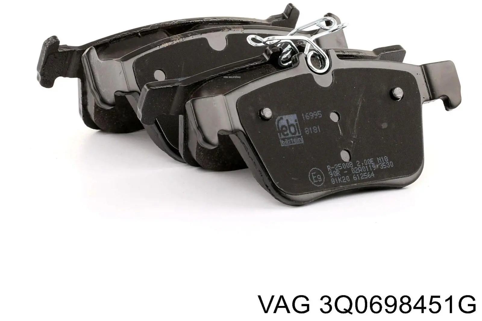Comprar 3Q0698451S VAG Pastillas de freno traseras
