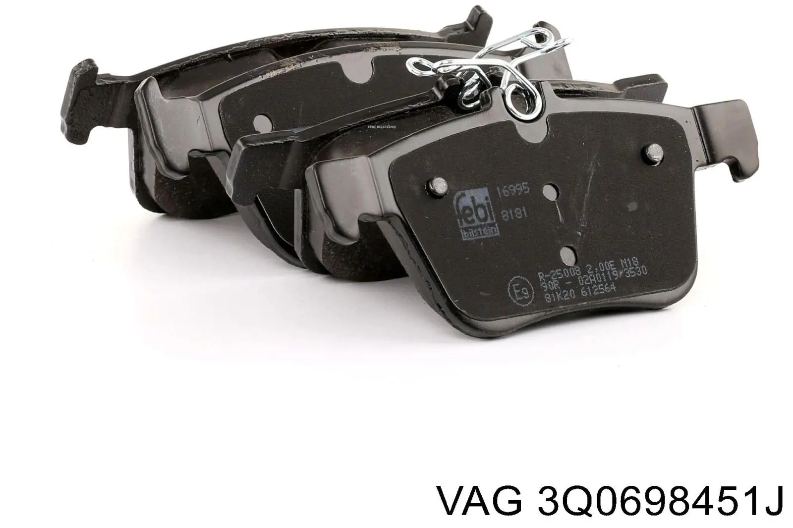 Pastillas traseras de freno VAG 3Q0698451J precio, desde 22,03 EUR