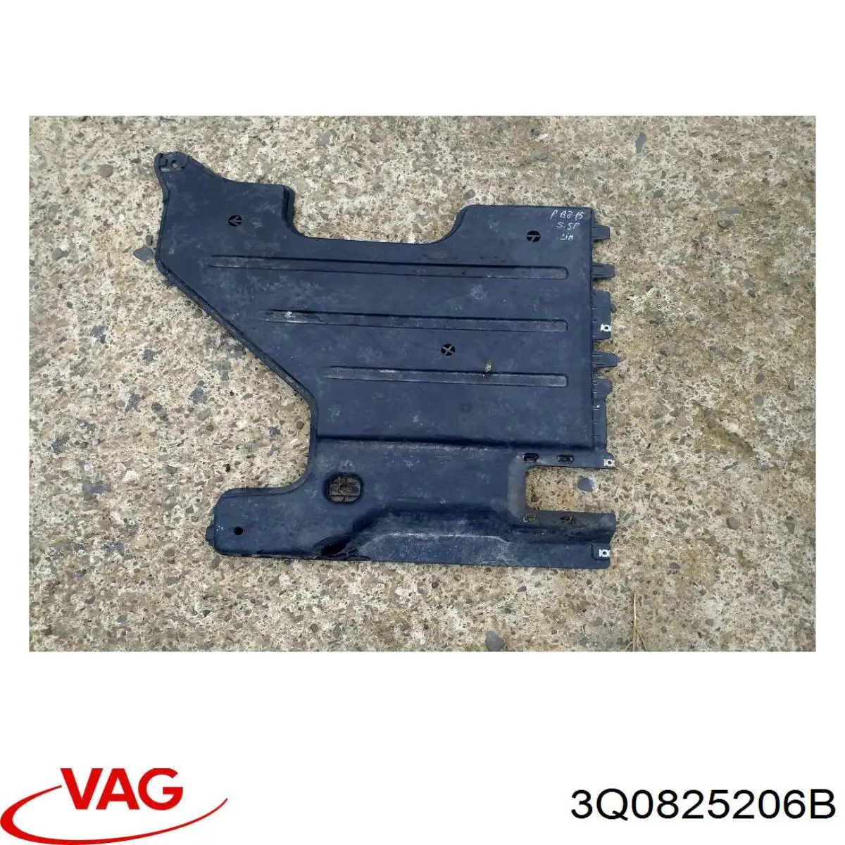 Comprar 3Q0825206B VAG Protección inferior trasera izquierda
