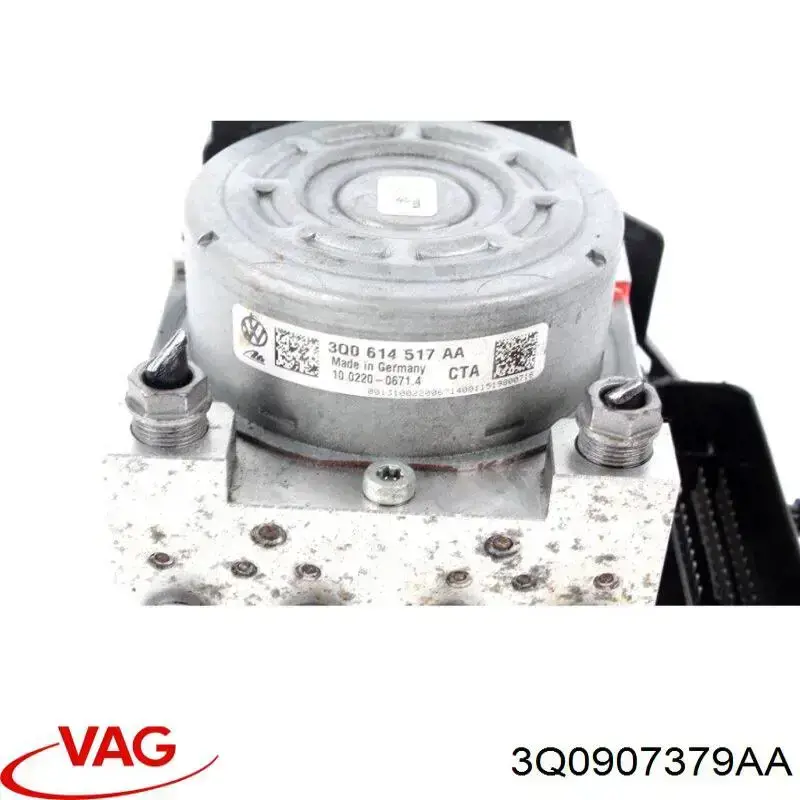 Módulo de control ABS 3Q0907379AF VAG