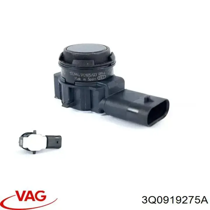 3Q0919275A9B9 VAG Sensor de estacionamiento delantero