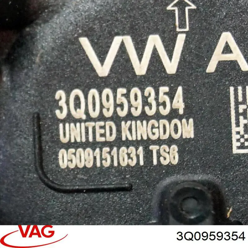 Sensor de airbag delantero VAG 3Q0959354