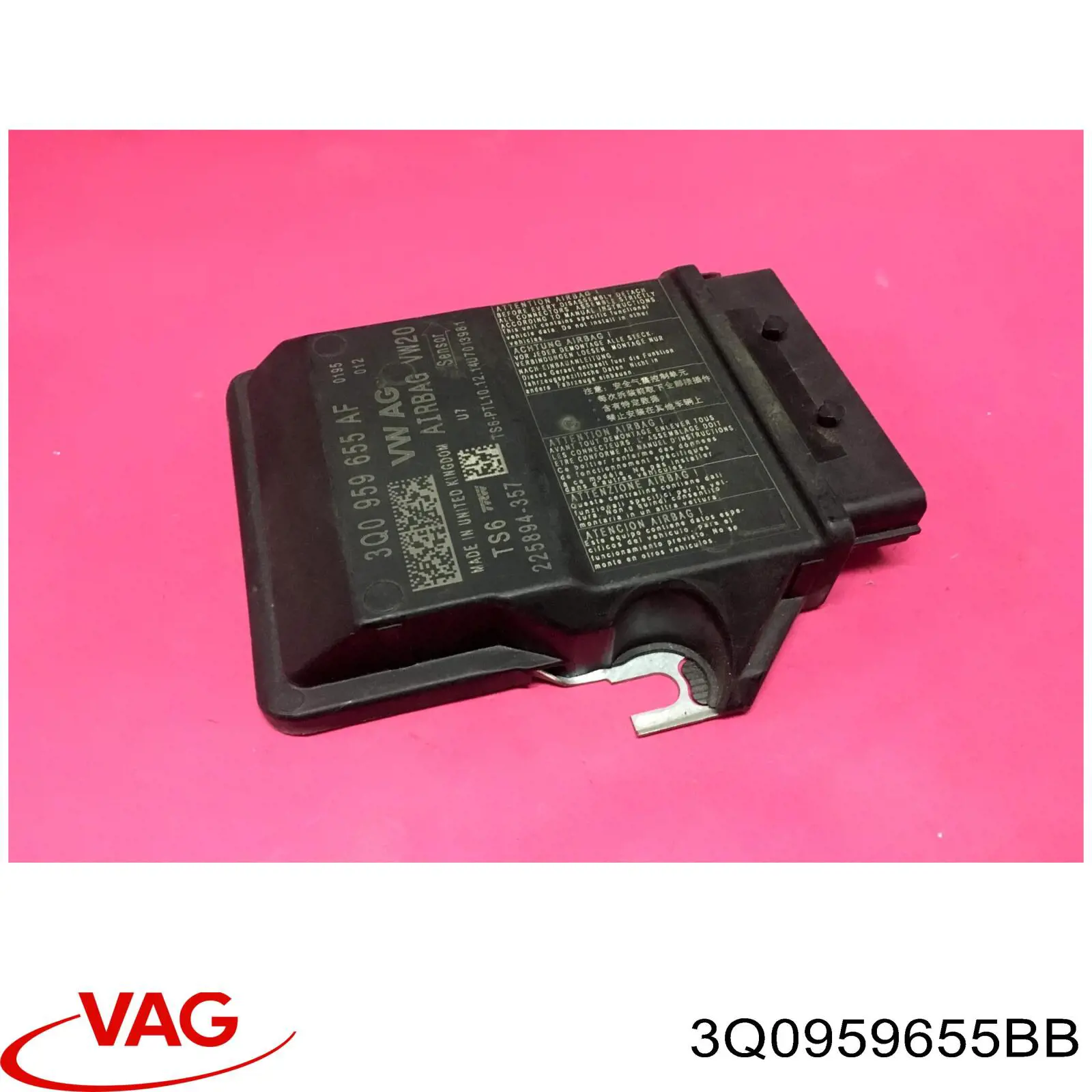 Módulo de control de airbag VAG 3Q0959655BB precio, desde 757,15 EUR