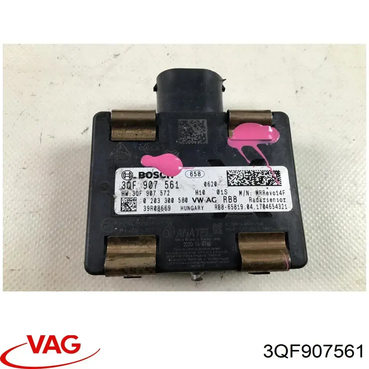 Sensor de distancia por radar VAG 3QF907561 precio, desde 256,36 EUR