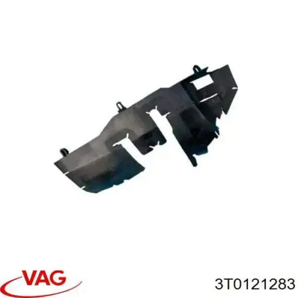 Deflector de aire del radiador izquierdo VAG 3T0121283 precio, desde 16,36 EUR