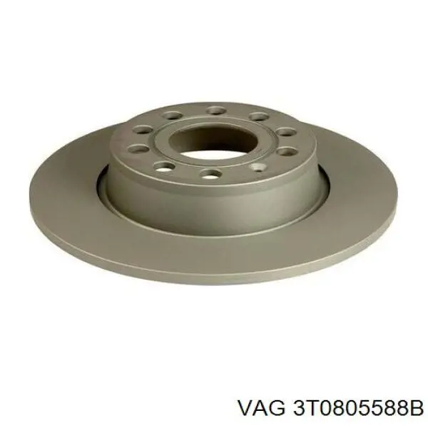 3T0805588B VAG soporte de radiador completo