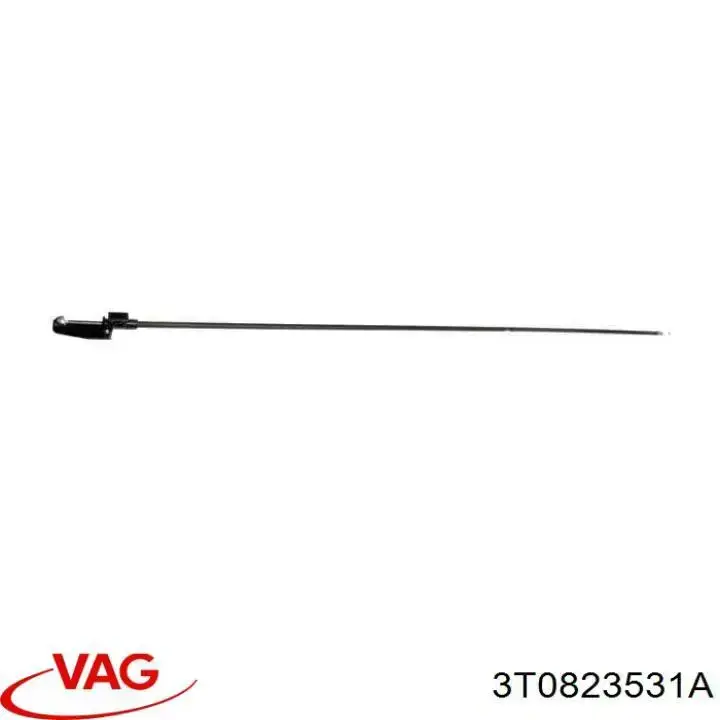 3T0823531A VAG cable de apertura de capó del motor