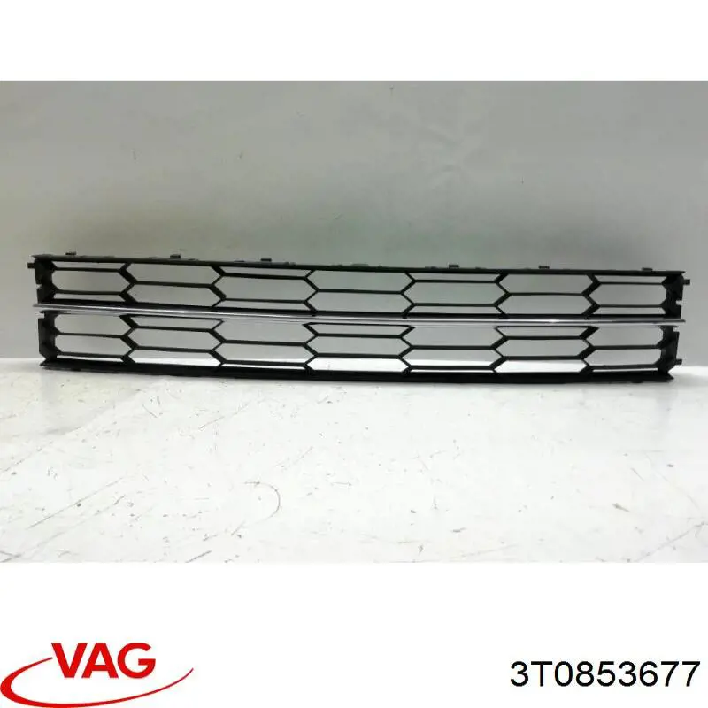 Rejilla de ventilación, paragolpes delantero, central VAG 3T0853677 precio, desde 25,89 EUR
