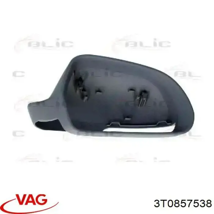 Cubierta de espejo retrovisor derecho VAG 3T0857538 precio, desde 22,76 EUR