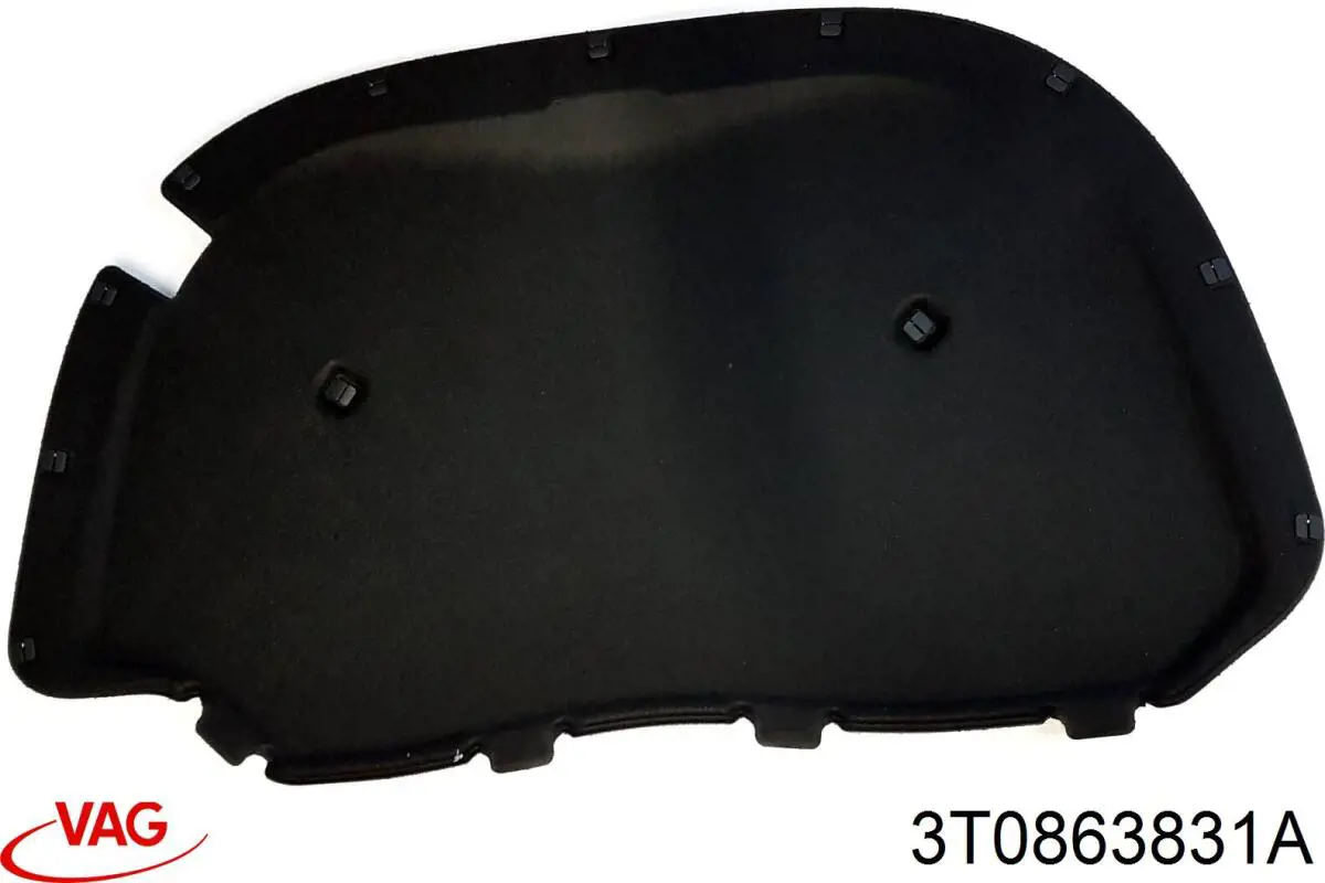 Insonorizante de motor VAG 3T0863831A precio, desde 53,26 EUR