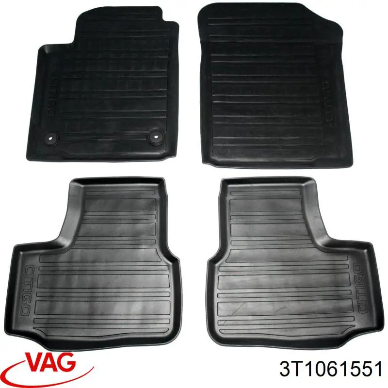 Alfombrillas 3T1061551 VAG