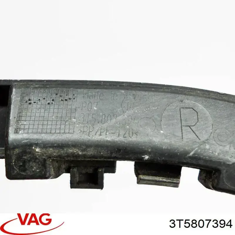 Guía derecha del parachoques trasero VAG 3T5807394 precio, desde 17,14 EUR