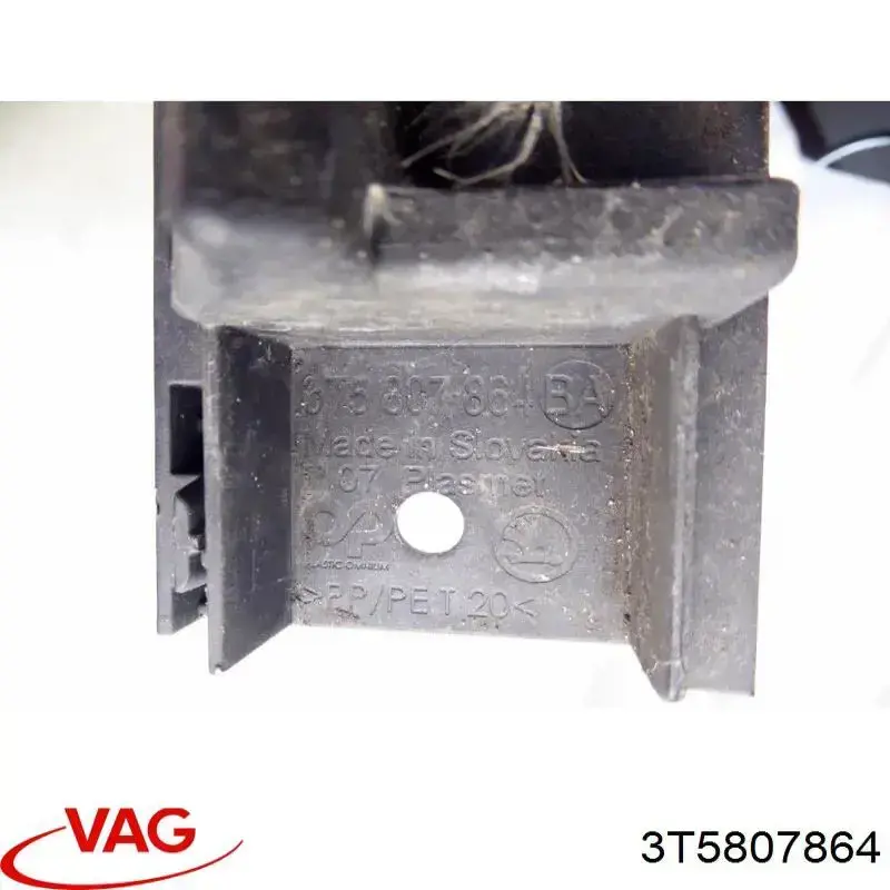 Soporte del parachoques trasero derecho VAG 3T5807864 precio, desde 24,25 EUR