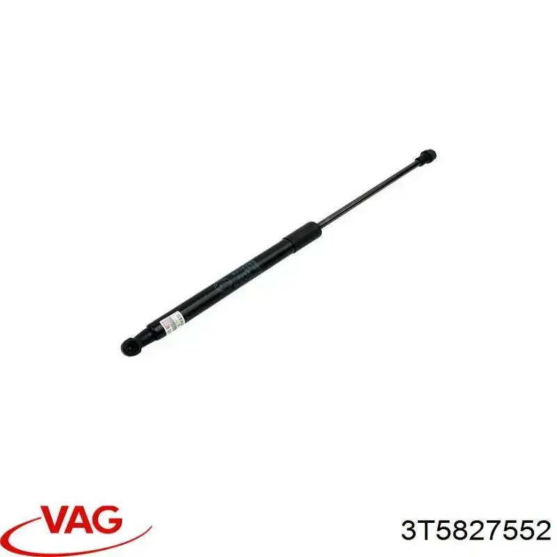 Muelle neumatico maletero VAG 3T5827552