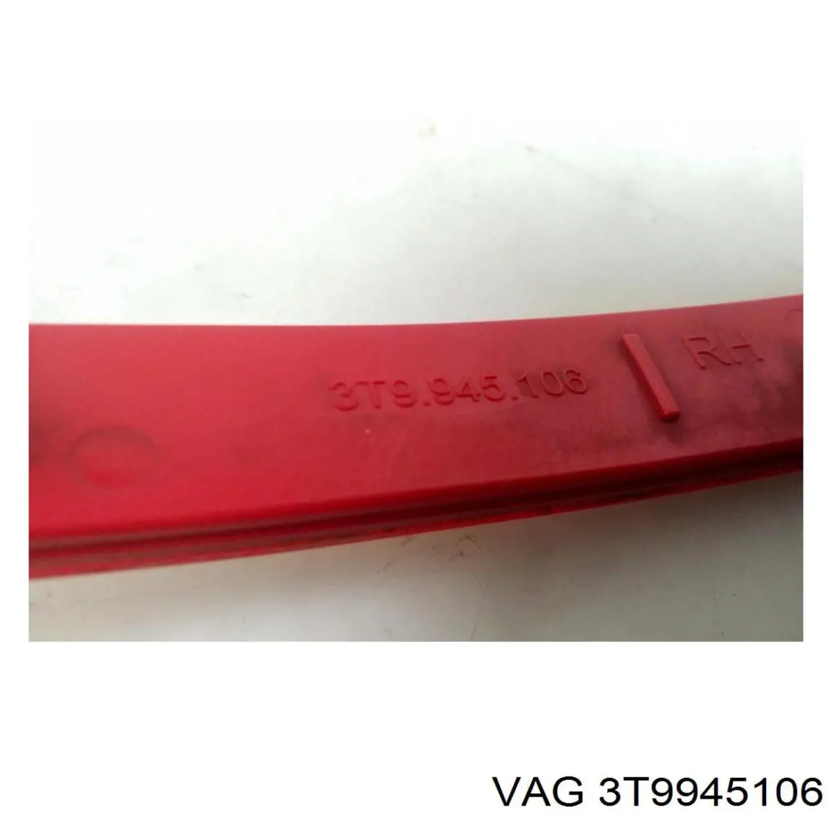 Reflector del parachoques trasero derecho 3T9945106 VAG