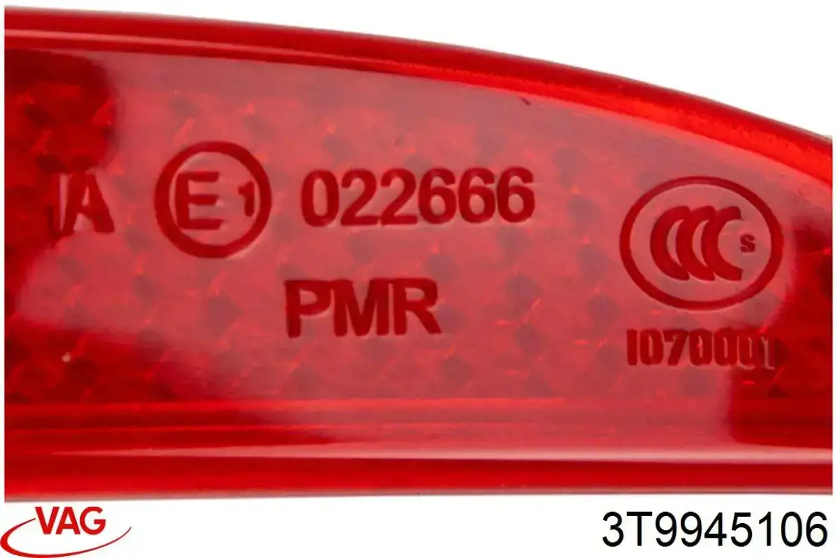 Comprar 3T9945106 VAG Reflector del parachoques trasero derecho