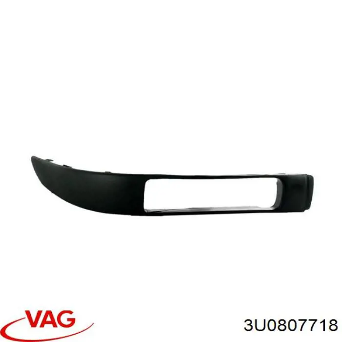 Comprar 3U0807718B41 VAG Moldura del parachoques delantero derecho