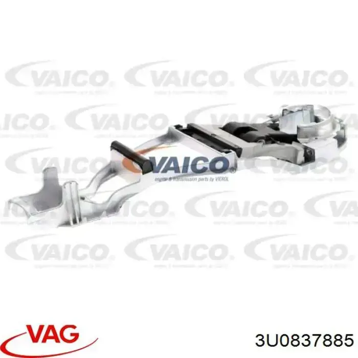 3U0837885 VAG Soporte de manija exterior de puertas izquierdas