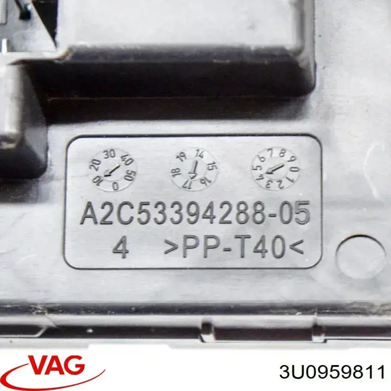 3U0959811 VAG motor eléctrico, elevalunas, puerta trasera izquierda