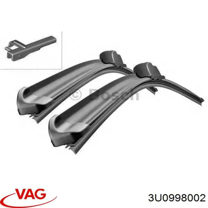 Escobillas delanteras VAG 3U0998002 precio, desde 31,16 EUR