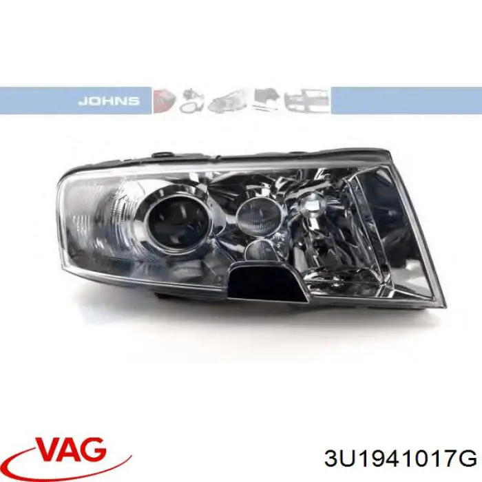 Comprar 3U1941017G VAG Faro delantero izquierdo
