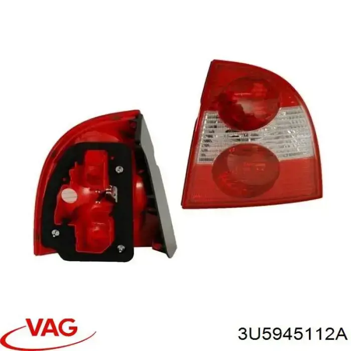 Piloto trasero derecho 3U5945112A VAG