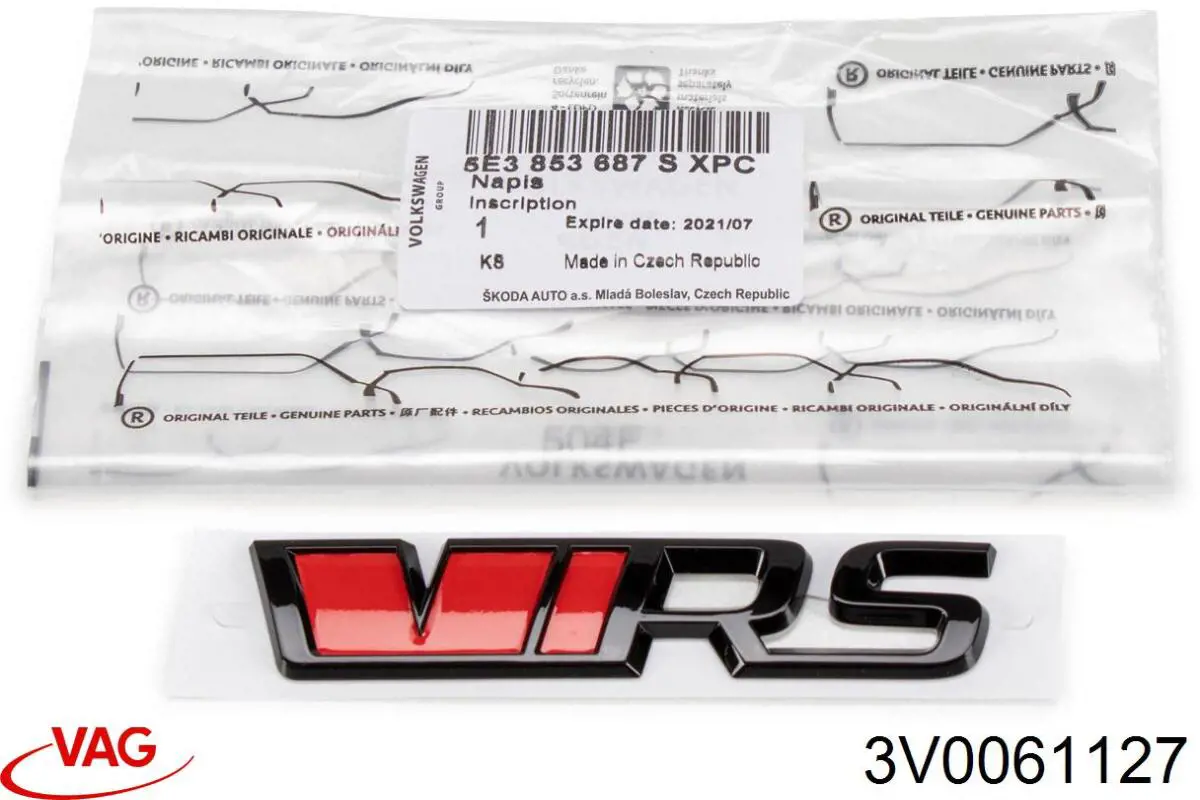  VAG 3V0061127