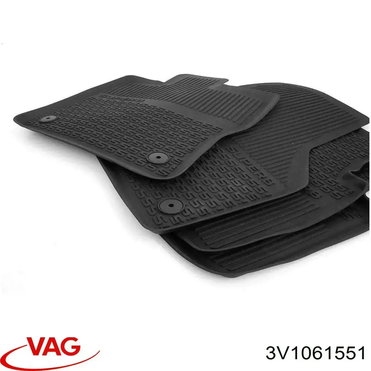 Comprar 3V1061551 VAG Juego de alfombrillas delanteras, 2 piezas