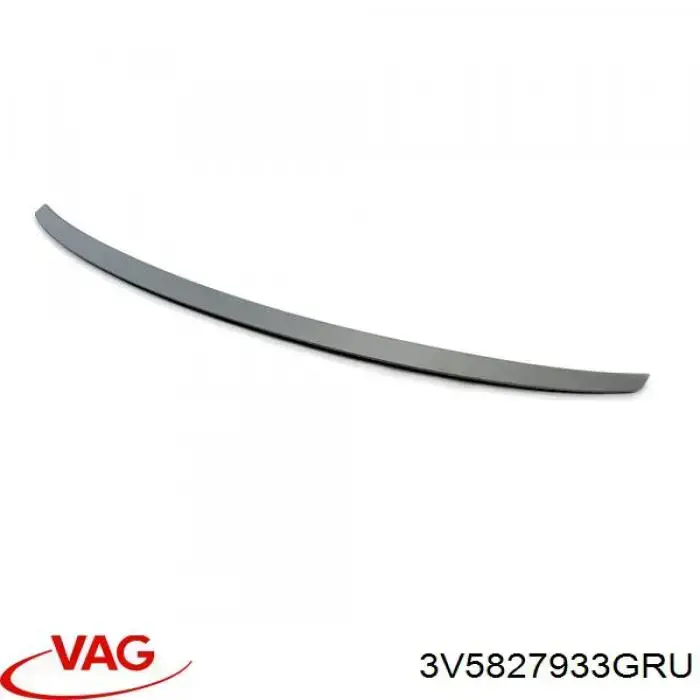 3V5827933GRU VAG Alerón para puerta de maletero