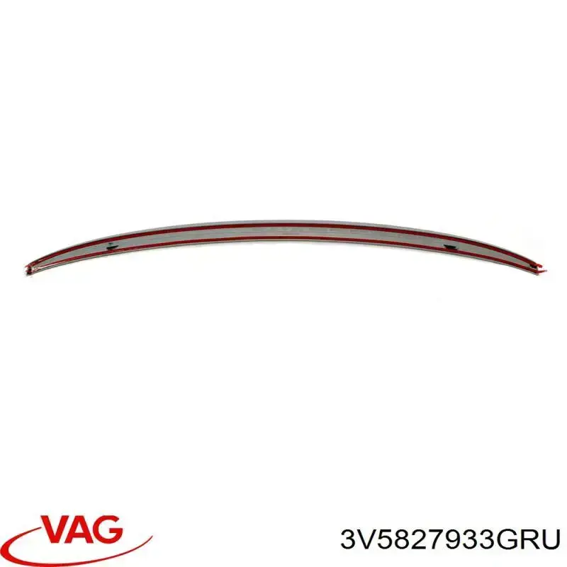 Spoiler de la puerta del maletero VAG 3V5827933GRU precio, desde 211,49 EUR